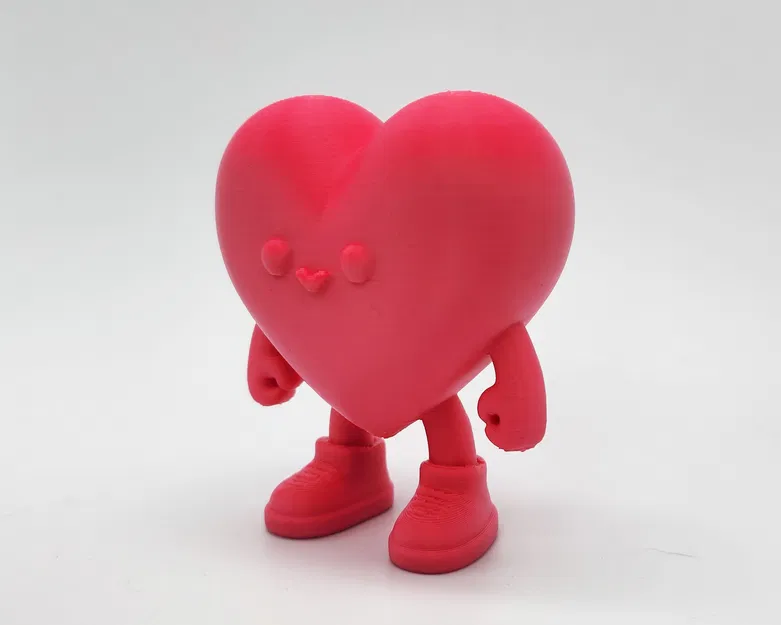 Trái Tim Dễ Thương Mang Giày - Image 3