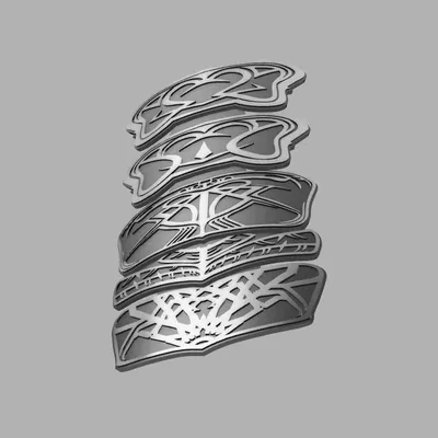 Assassin’s Creed Altair – Các tấm vambrace (bracer plates)