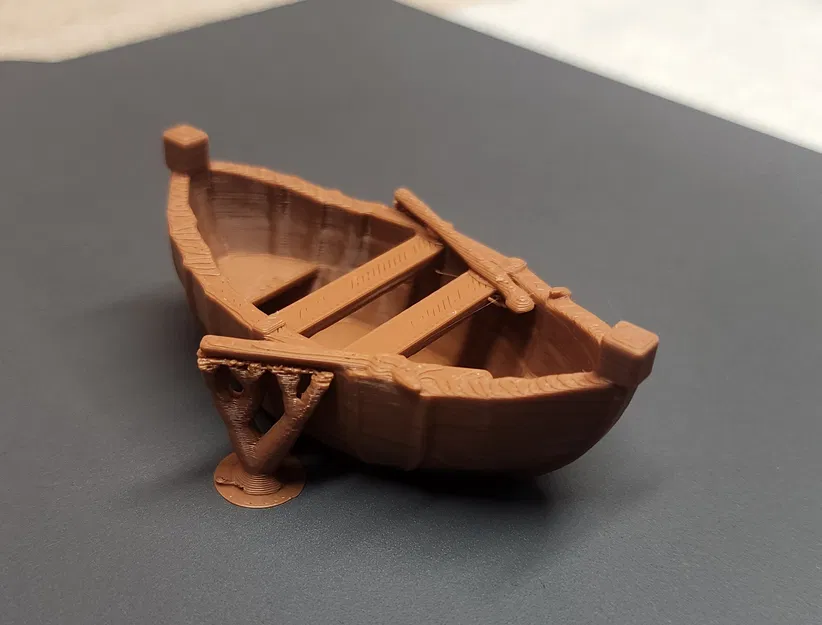 Mô hình thuyền chèo mini (Rowboat Miniature) - Image 5
