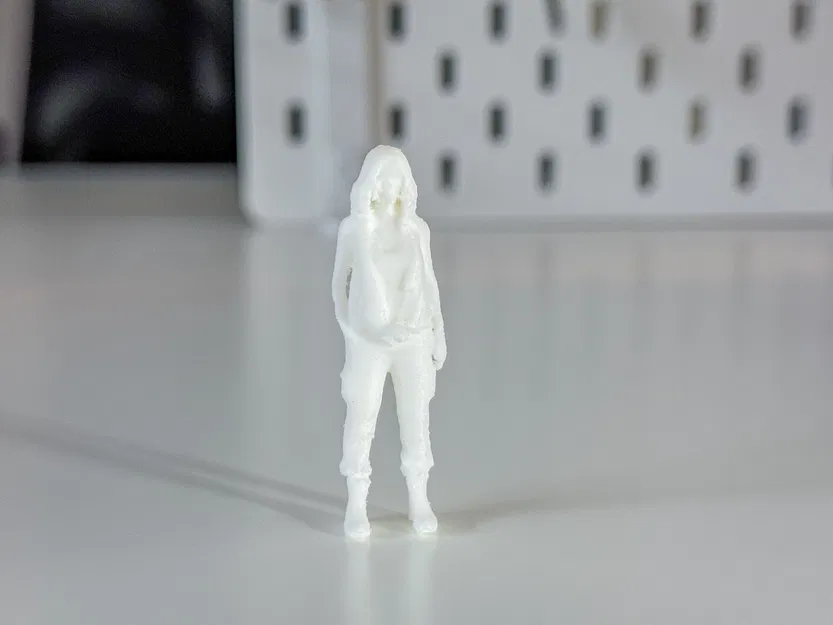 Mô hình phụ nữ/khách du lịch/lính mini cho Diorama của bạn - Image 1