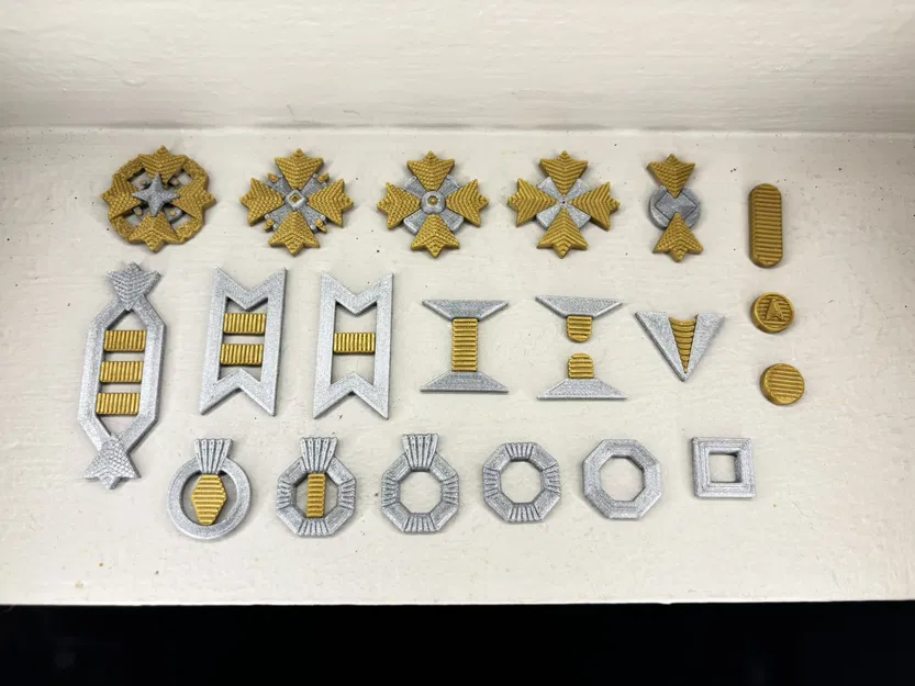 Phù hiệu cấp bậc Star Trek TWOK (Rank Insignia) - Image 1