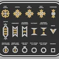 Phù hiệu cấp bậc Star Trek TWOK (Rank Insignia) - Thumbnail 2
