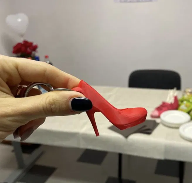 Móc khóa giày cao gót (tacchi a spillo) - keyring high heels shoes - Image 1