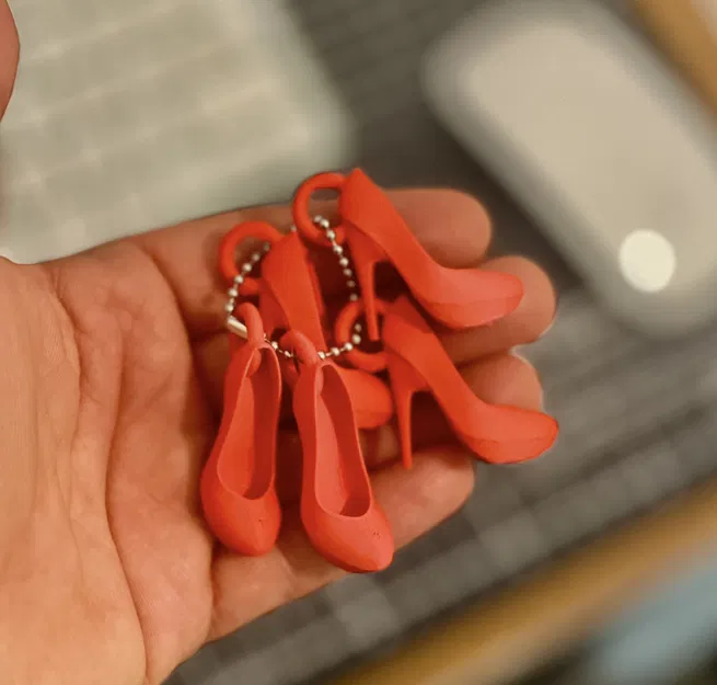 Móc khóa giày cao gót (tacchi a spillo) - keyring high heels shoes - Image 2