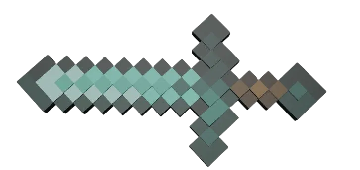 Kiếm kim cương Minecraft (Minecraft Diamond Sword) - Image 3