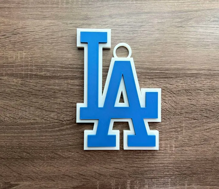 Dây chuyền/ Mặt dây Los Angeles Dodgers cỡ lớn (Oversized Necklace, Pendant) - Image 1