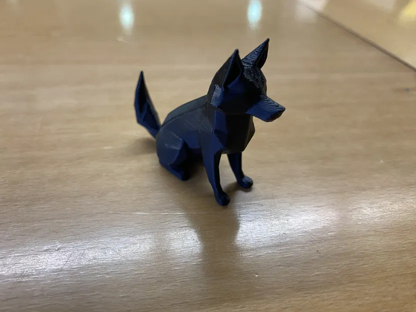 Husky Low poly - Image 1