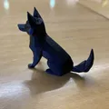 Husky Low poly - Thumbnail 2