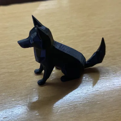 Husky Low poly