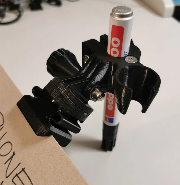 Adapter kẹp chân mic 15mm gắn điện thoại/tablet & GoPro (Microphone Mic Stand Holder) - Image 3