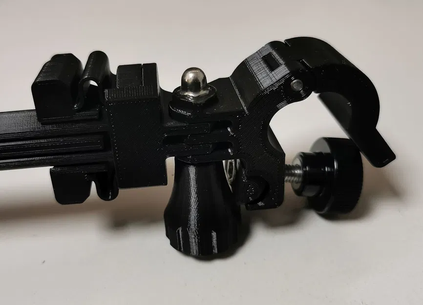 Adapter kẹp chân mic 15mm gắn điện thoại/tablet & GoPro (Microphone Mic Stand Holder) - Image 8