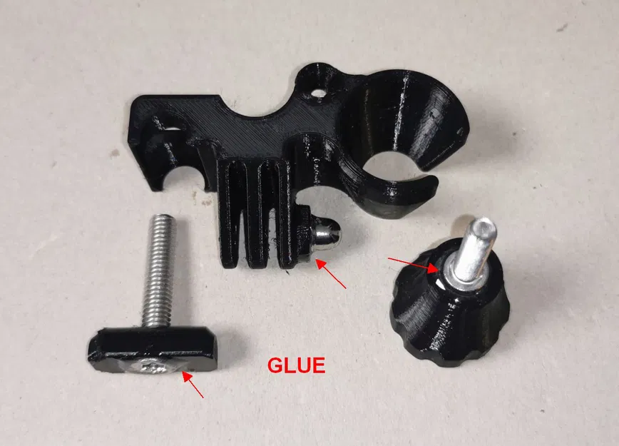 Adapter kẹp chân mic 15mm gắn điện thoại/tablet & GoPro (Microphone Mic Stand Holder) - Image 12