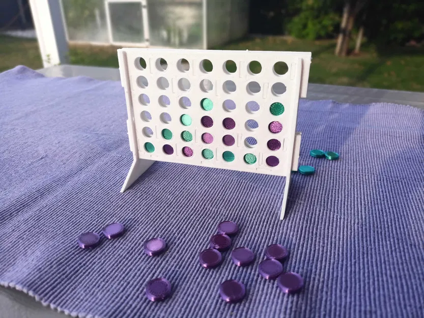 Connect 4 / 4 in a row / 4 Gewinnt Kit Card - Image 5