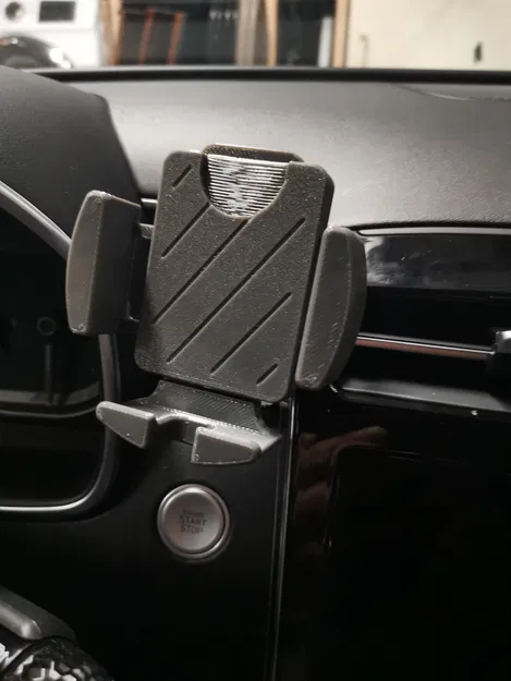 Giá đỡ điện thoại gắn bề mặt trên xe (ball joint) – bản mỏng - Image 1