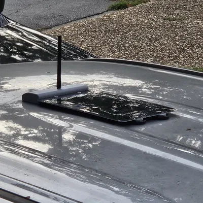 Low Profile Solar Meshtastic Car Node – Vỏ gắn nam châm cho panel Soshine 6W