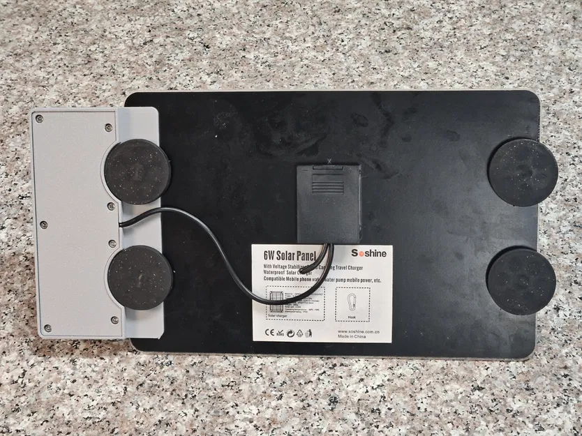 Low Profile Solar Meshtastic Car Node – Vỏ gắn nam châm cho panel Soshine 6W - Image 3