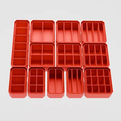 AR QBRICK: Bộ bucket lồng bucket (epic collection)