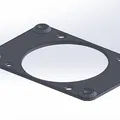 Jonsbo N4 - Giá gắn quạt 60mm (Fan mount) - Thumbnail 5