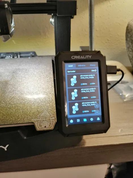 Giá đỡ LCD Ender-3 V3 SE/KE/Nebula (có/không gantry support) - Image 5