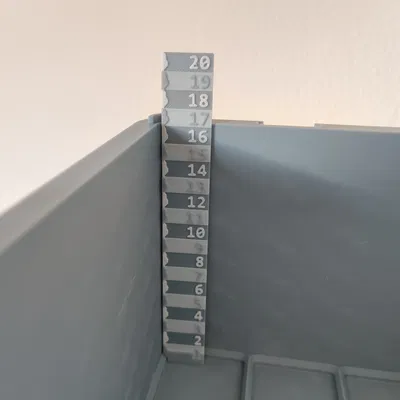 Thước đo chiều cao Gridfinity (Gridfinity Height Ruler)