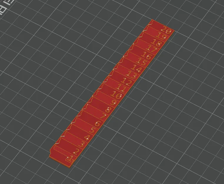 Thước đo chiều cao Gridfinity (Gridfinity Height Ruler) - Image 3