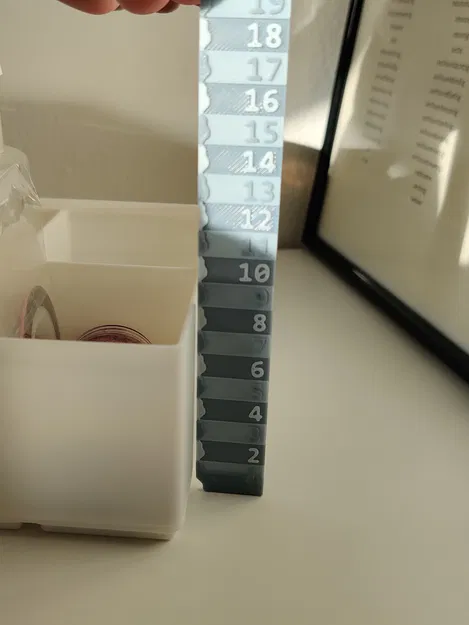 Thước đo chiều cao Gridfinity (Gridfinity Height Ruler) - Image 4