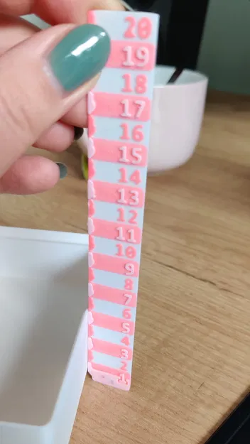 Thước đo chiều cao Gridfinity (Gridfinity Height Ruler) - Image 5