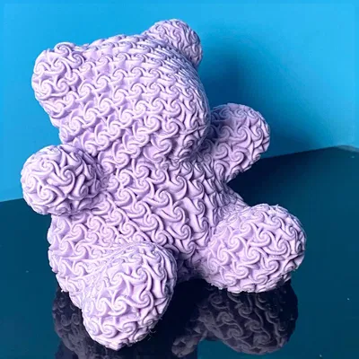 Gấu hoa hồng (Rose Bear) thiết kế tham số