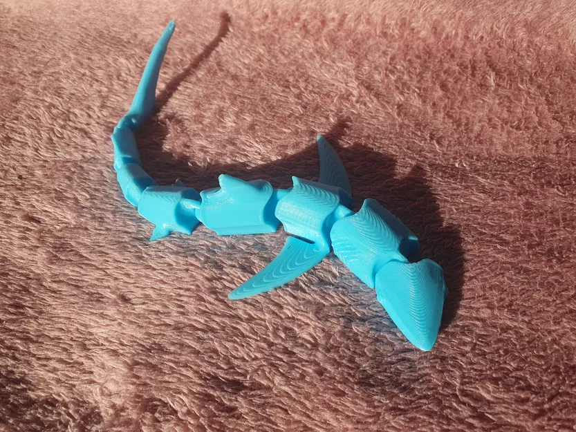 Cá mập xanh articulated (Articulated Blue Shark) - Image 1