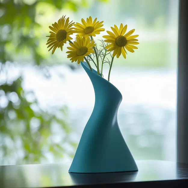 Bình hoa Fluent Form Vase - Image 1