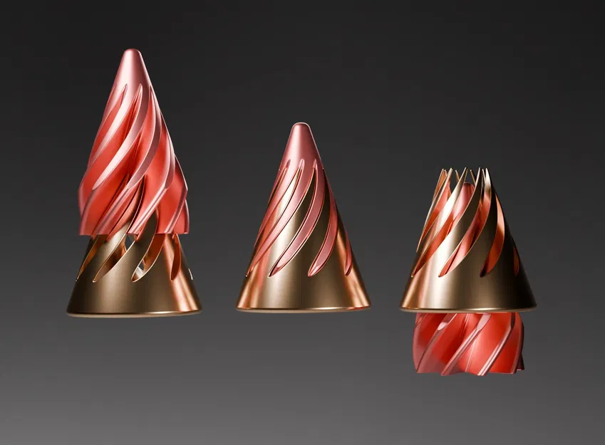 Cone spiral thing (đồ chơi xoắn hình nón) - Image 1