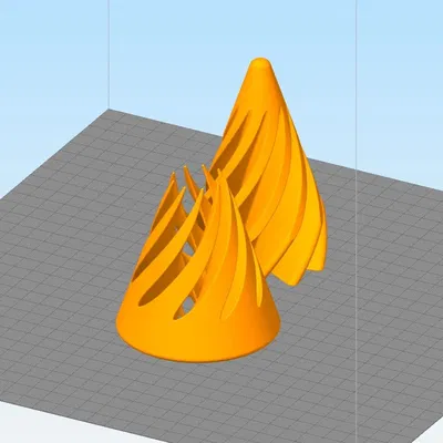 Cone spiral thing (đồ chơi xoắn hình nón)