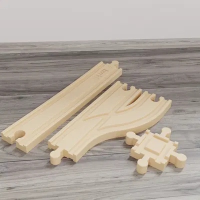 Đường ray đặc biệt cho tàu gỗ LIDL/IKEA/BRIO