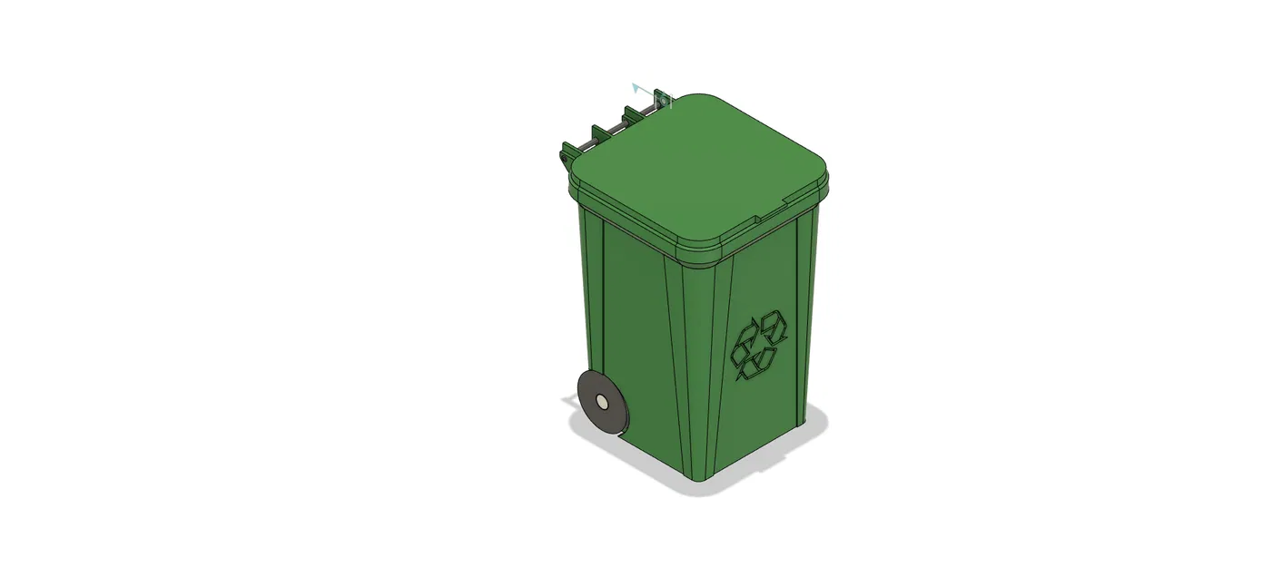 Thùng rác mini để bàn Recycle Bin - Image 3
