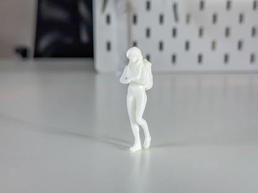 Mô hình Nữ mini/Khách du lịch cho Diorama của bạn - Image 1