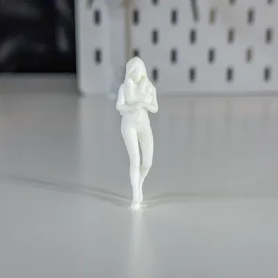 Mô hình Nữ mini/Khách du lịch cho Diorama của bạn