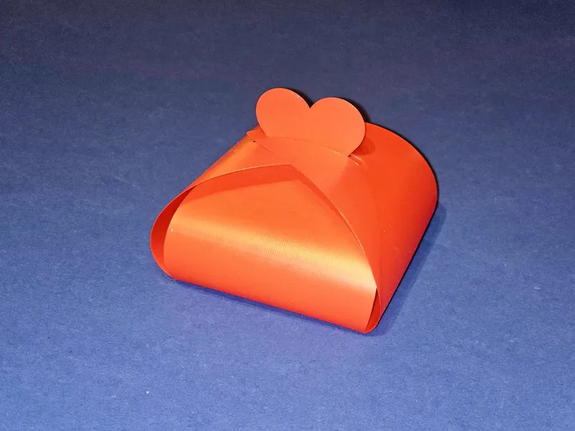 Hộp quà 1 lớp + Trái tim (1-Layer-Giftbox + Heart) - Image 1