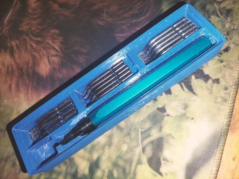 Deburring Tool Stackable Gridfinity - Khay Gridfinity xếp chồng cho dụng cụ deburring - Image 1