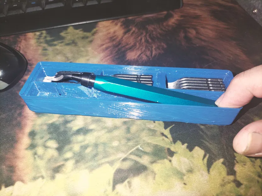 Deburring Tool Stackable Gridfinity - Khay Gridfinity xếp chồng cho dụng cụ deburring - Image 2