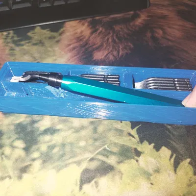 Deburring Tool Stackable Gridfinity - Khay Gridfinity xếp chồng cho dụng cụ deburring