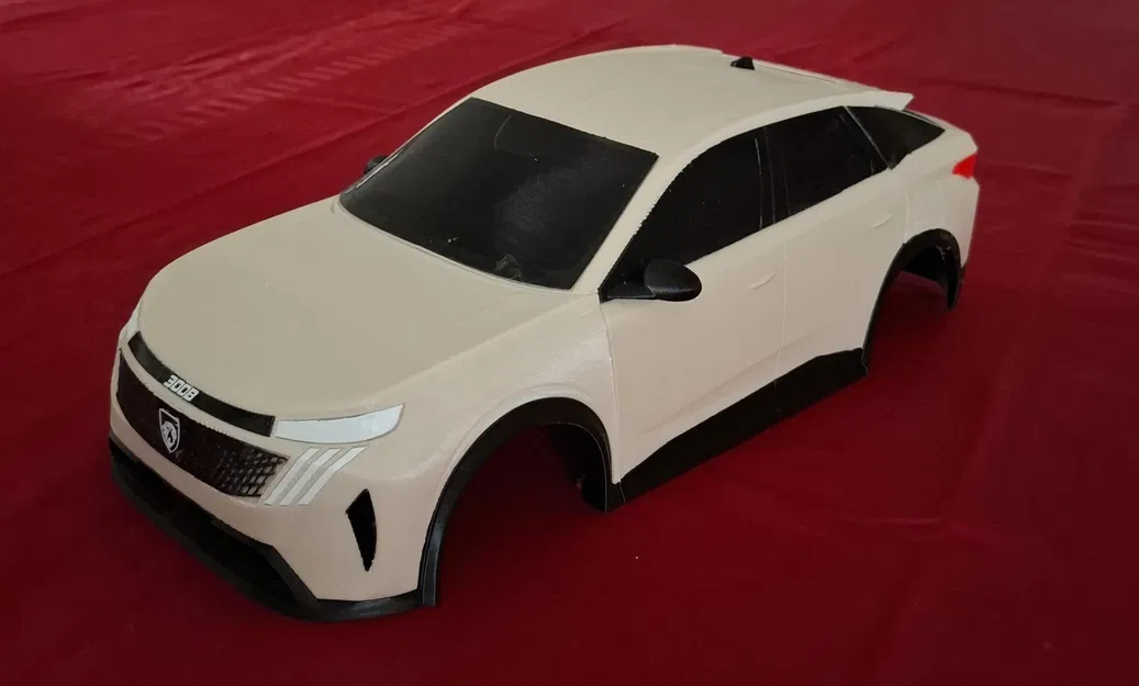 Thân xe RC Peugeot 3008 (2024) tỉ lệ 1:12 - Image 2