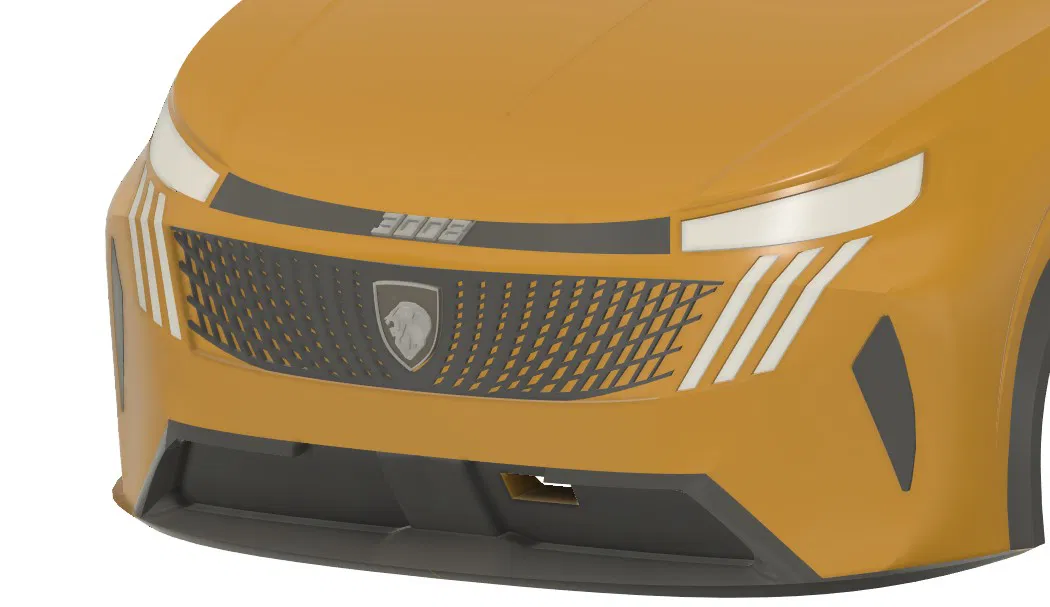 Thân xe RC Peugeot 3008 (2024) tỉ lệ 1:12 - Image 9