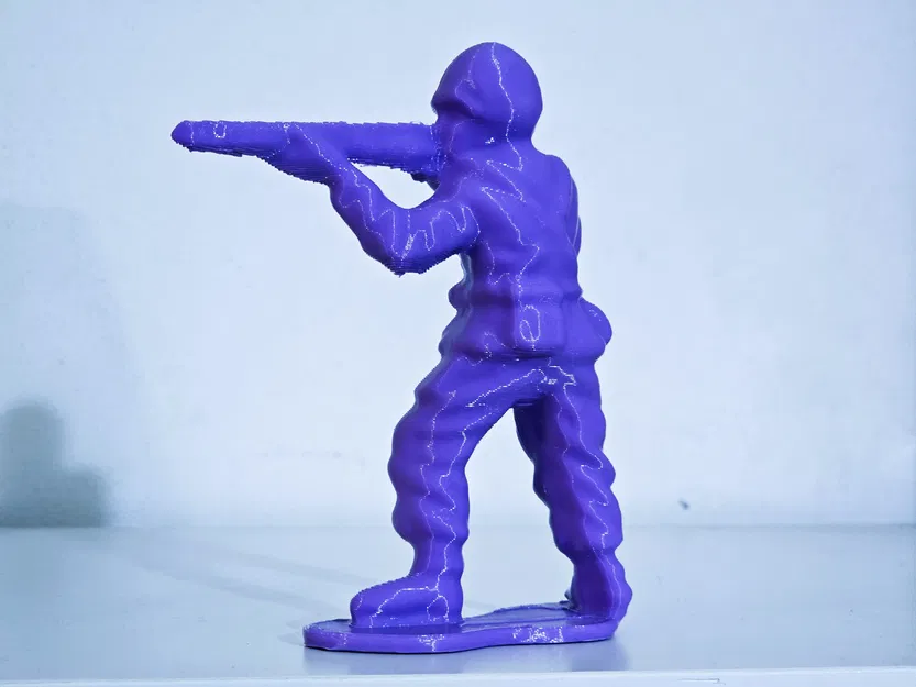 Chú lính nhỏ - Tượng điêu khắc tay thiện xạ bắn thẳng - Image 2