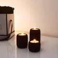 Đế nến Tealight (Tealight Holder) gân sọc tối giản - Thumbnail 2