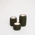 Đế nến Tealight (Tealight Holder) gân sọc tối giản - Thumbnail 5