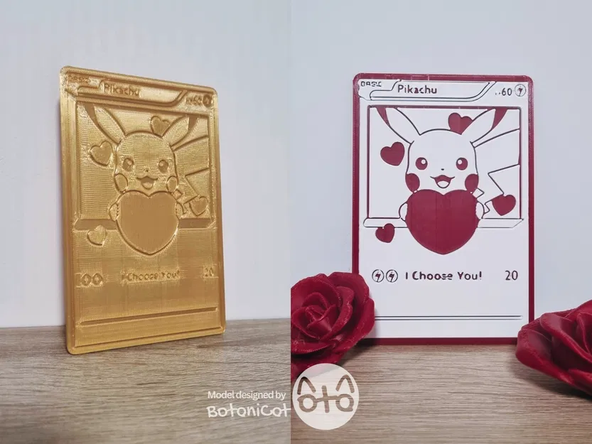 Thiệp Valentine Pikachu tuỳ chỉnh – “I Choose You!” - Image 1