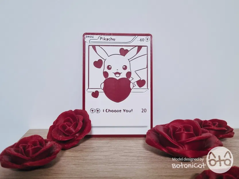 Thiệp Valentine Pikachu tuỳ chỉnh – “I Choose You!” - Image 2