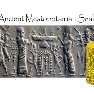 Con dấu Mesopotamia Cổ Đại V2