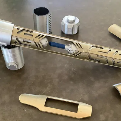 Lightsaber modular có chi tiết bên trong (interior parts)