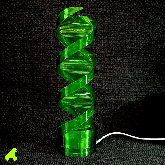 Spiral phát sáng – Trang trí nội thất kèm kit đèn LED - Image 2